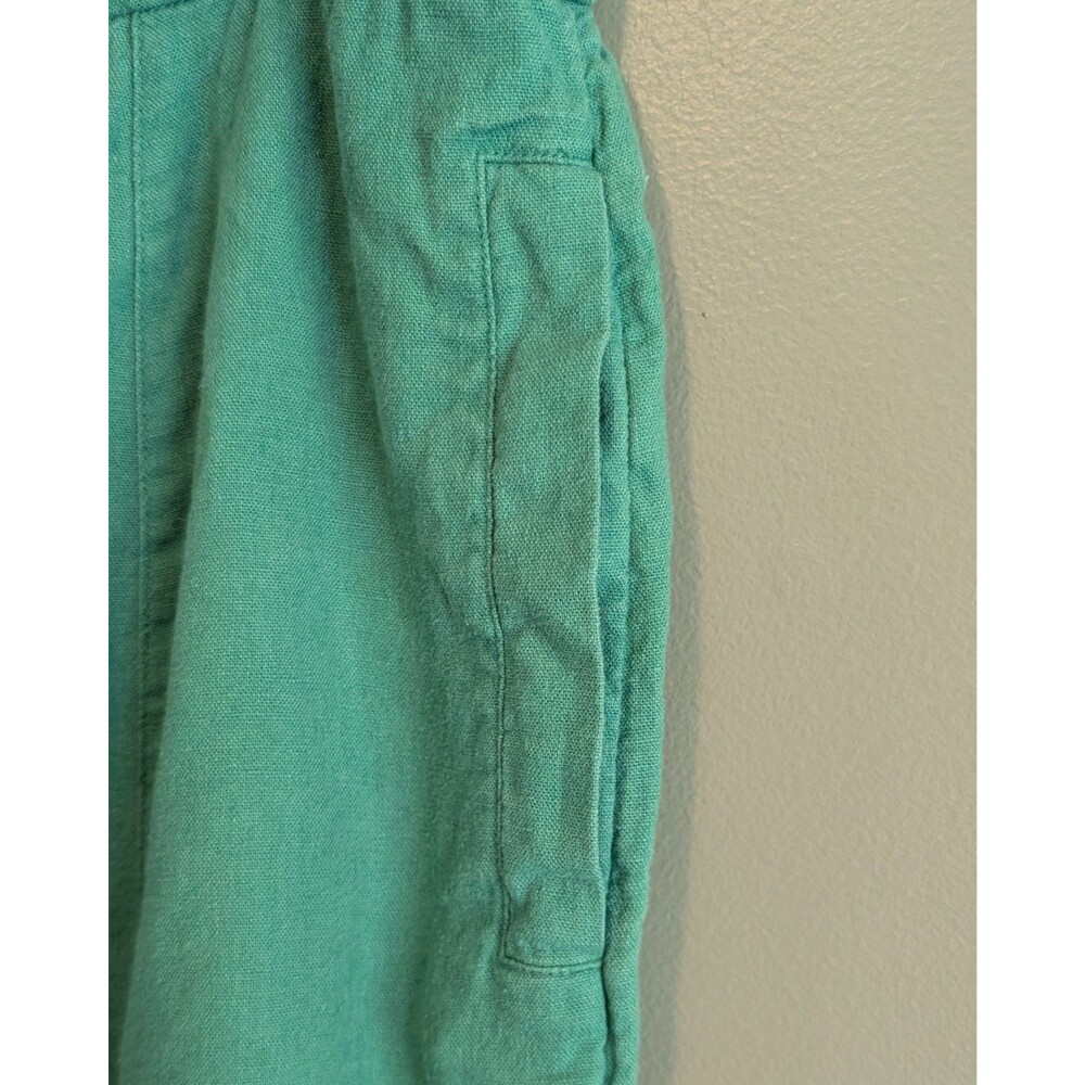 Universal Thread Womens XL Skirt Midi Button Down Green Linen Blend Boho Summer - Picture 3 of 7